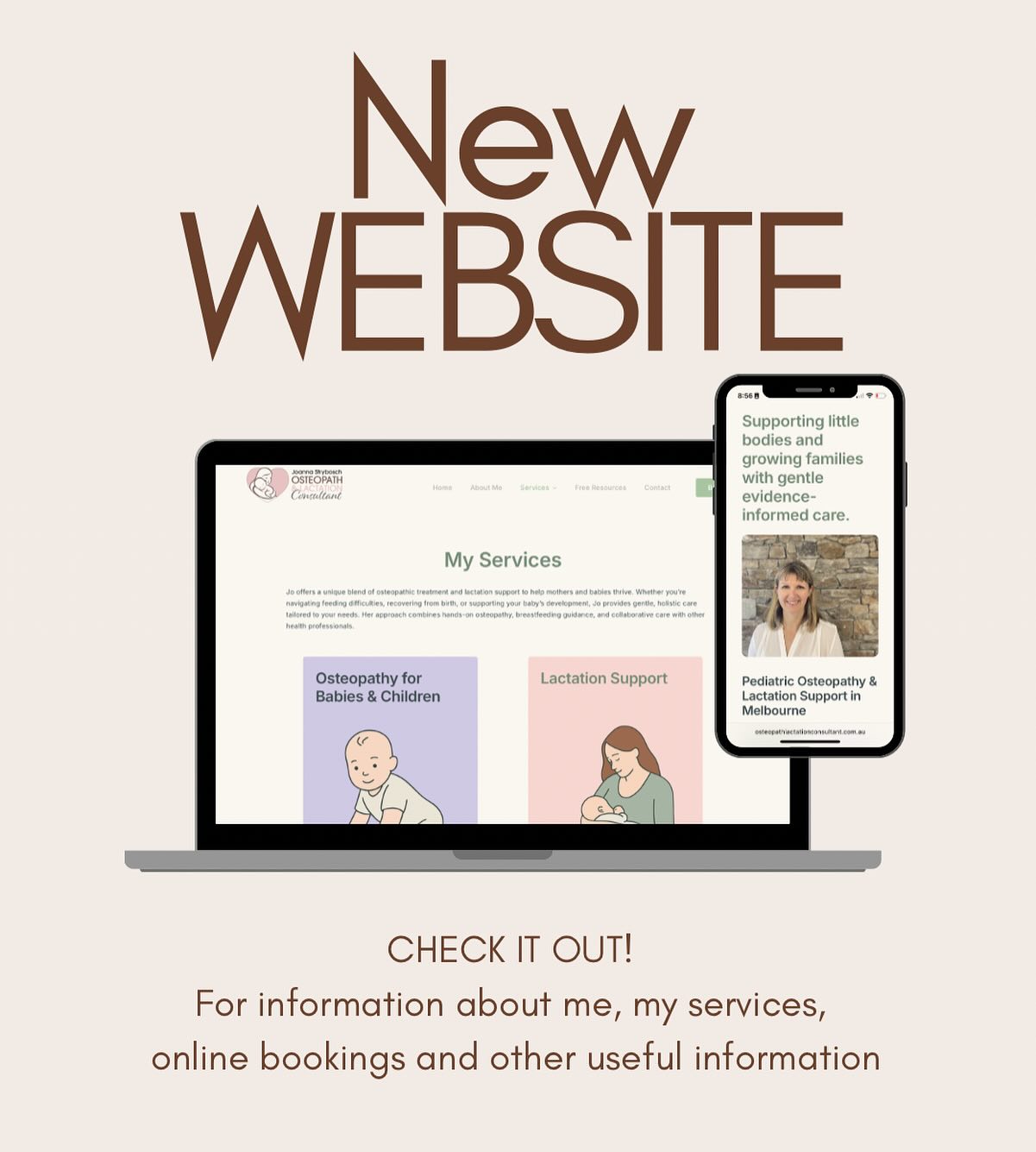So excited to launch my new-look website! Containing information about me, my services, online bookings and lots of other useful information.
.
Have a look around! Link in bio.
.
Thanks to my lovely talented son Ethan for building it for me.