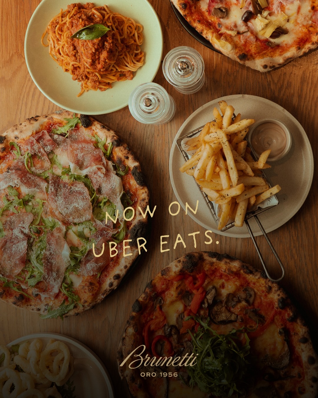 Brunetti Oro Cucina on Uber Eats ✨
From our Flinders Lane kitchen to your home, Buon appetito!#pizzamelbourne #oromonents #brunettioro #featured