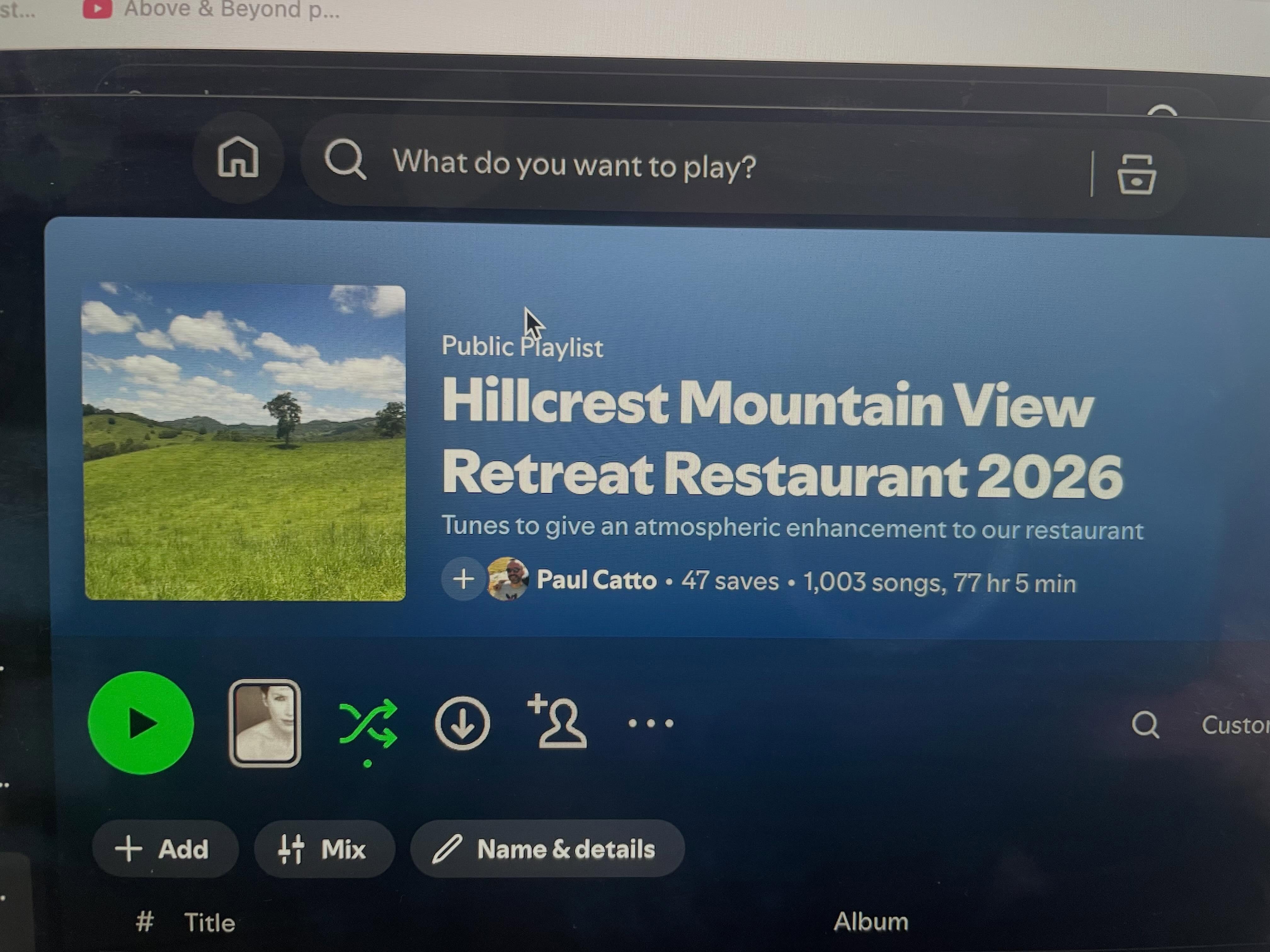 Well it took nearly 12 years (!) but our restaurant mix on Spotify has passed 1,000 tunes! Now we need to go through and check we actually WANT all 1,000 tunes 🤔😬😁. Don’t forget we also have a breakfast vibe mix too!!
