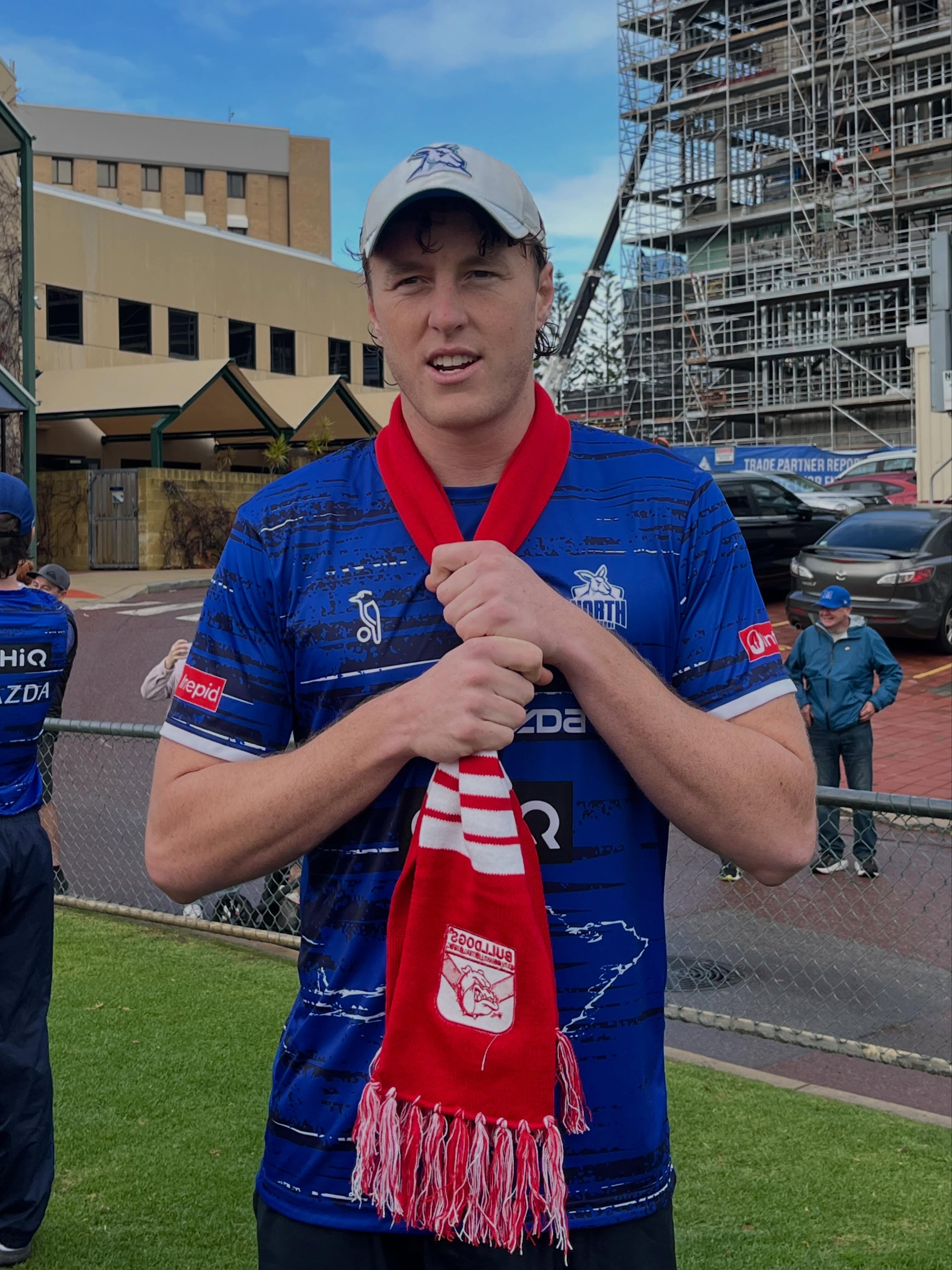 We don’t usually like having blue and white teams at Freo Oval but @nmfcofficial it’s been a pleasure.