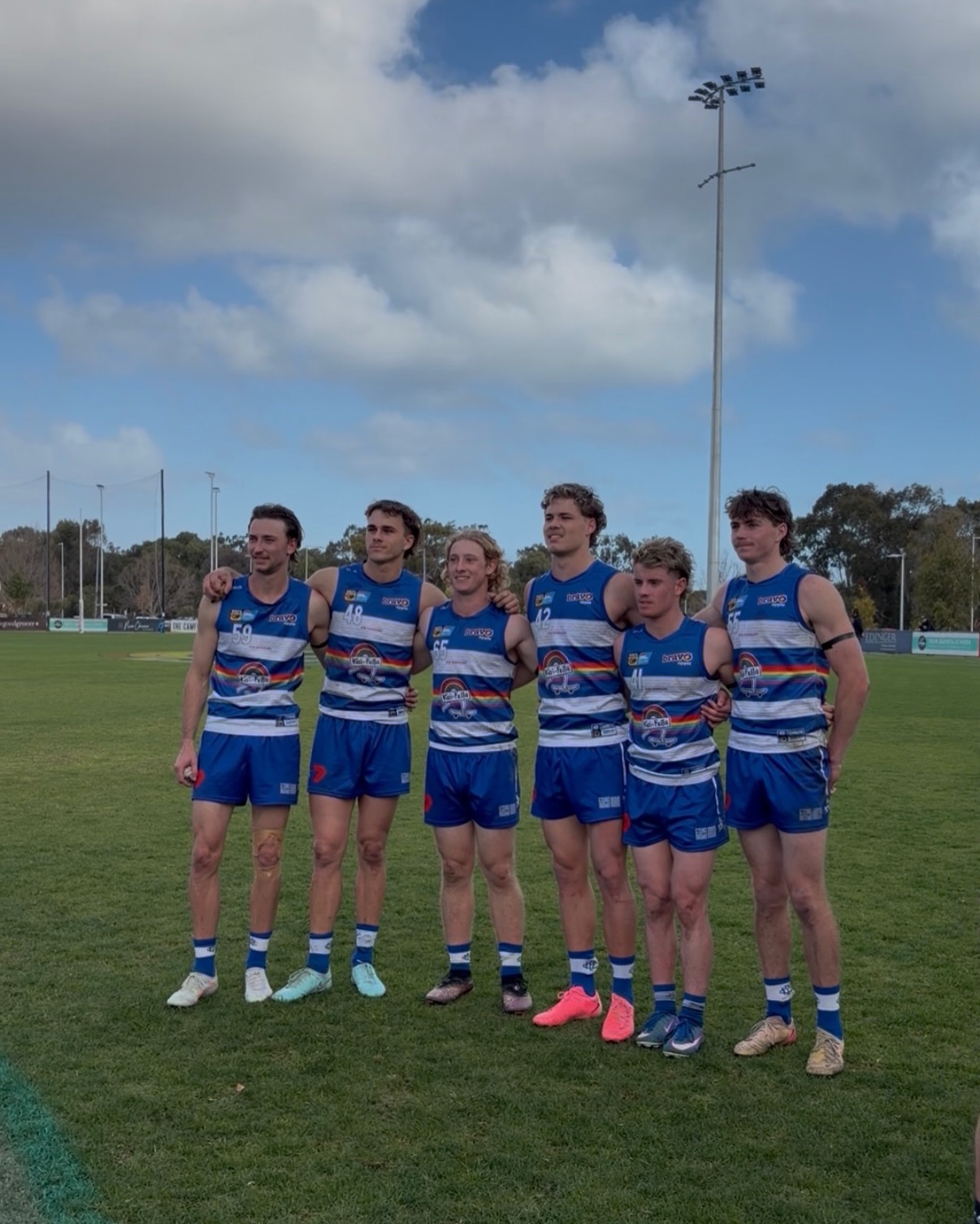 Kai-Fella foundation match wrap up 🌈🦈We are proud to announce that we raised $10,000 for the Kai-Fella foundation over the weekend. This is an incredible achievement and will help the organisations mission of providing mental health workshops to young people across the state.