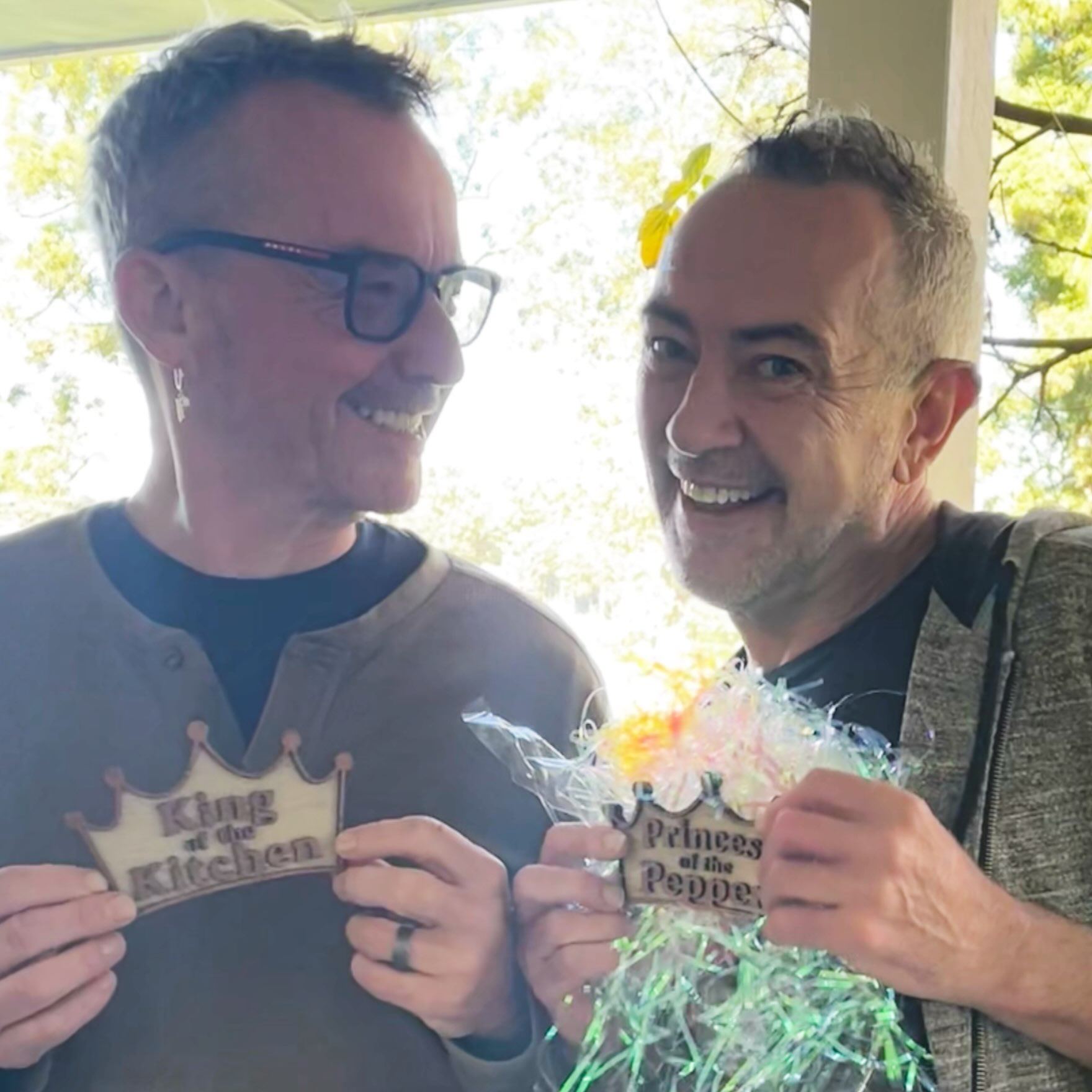 Thank you Steve and Michelle for these home made plaques. So perfect! So apt! Craig has never been called a prince before! Thank you both 😁👍😘