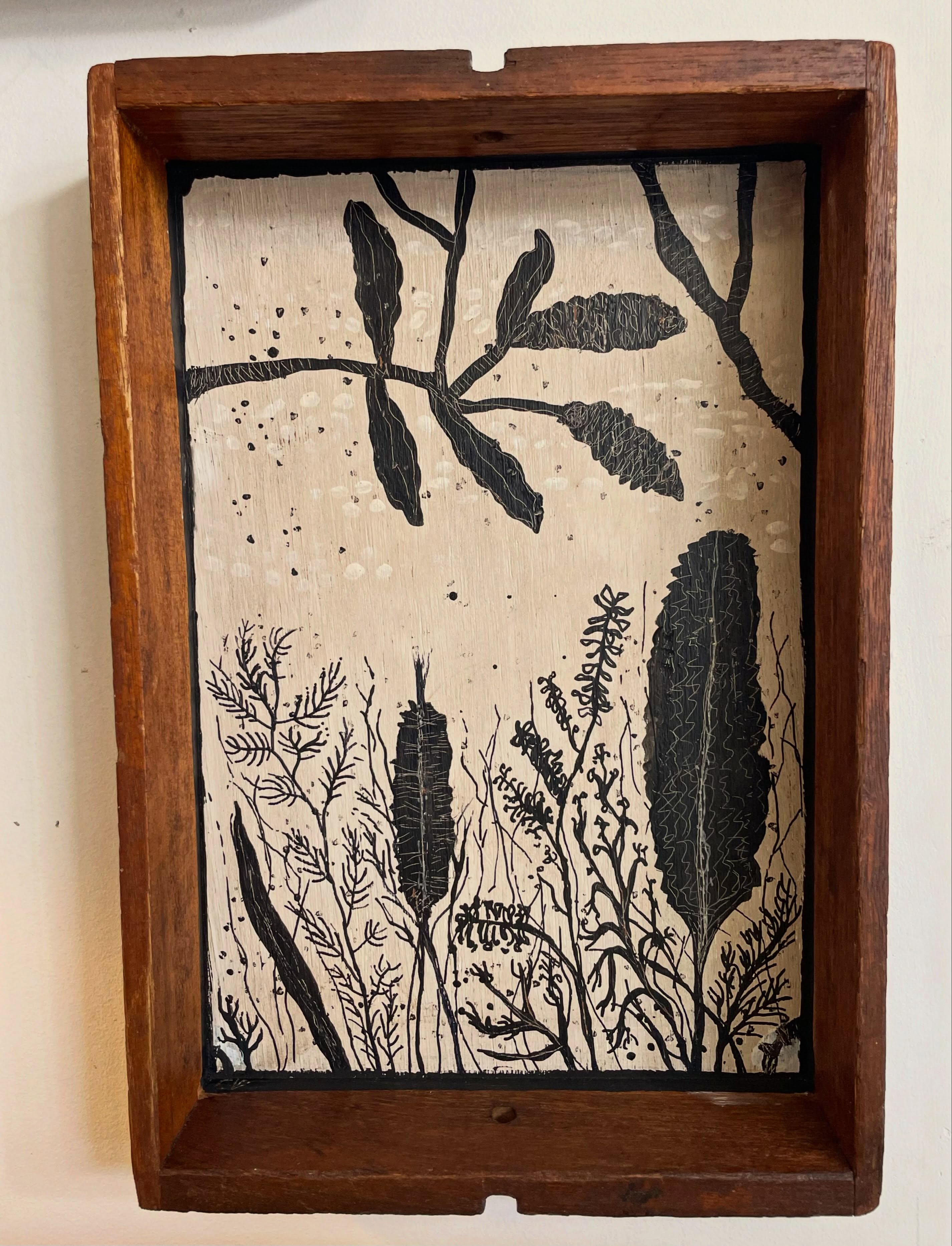 •CoAsTaL ii $
Super excited to be representing Charlotte Wild’s work at Resould. Paint and wax on reclaimed and reloved meranti hardwood box
30cm x 46cm
•Pegasi Flying
Paint and wax on reclaimed and reloved meranti hardwood box
30 x 46cm
$
@charlottewildart